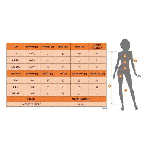 Kadın Uzun Kollu Açık Yakalı çift Renkli Kemerli Ithal Krep Ikili Takım