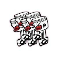 SEVGENT 75 X 75 Mm Sticker 10Lu