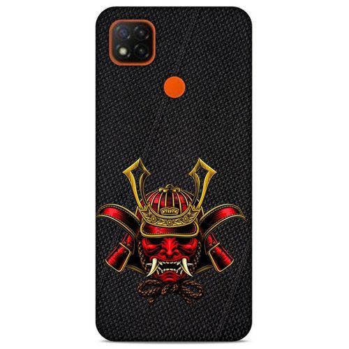 Lopard Xiaomi Redmi 9C Uyumlu Kılıf Tattoo's (36) Glitter Kılıf Kırmızı Şeytan