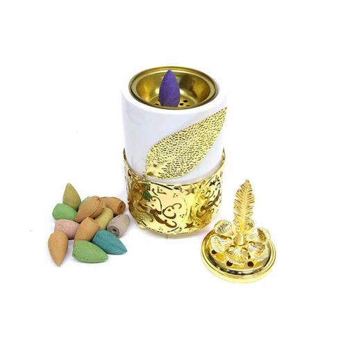 Buhurdanlık Seramik  Zamak Kaplamalı