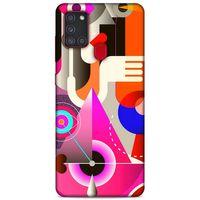 Lopard Samsung Galaxy A21s Uyumlu Kılıf Soyut Sanat (17) Baskılı Tasarım Kılıf