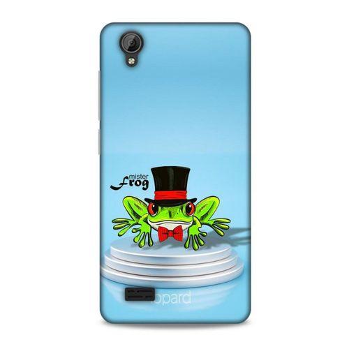 Vestel Venüs V5 Kılıf FunnyMaX (7) Telefon Kılıfı Açık Mavi Kurbağa