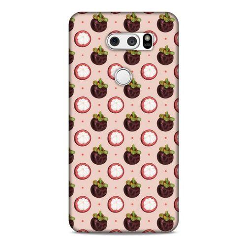 Frutix Mangosteen 03 LG K40S Kılıf Desenli Silikon
