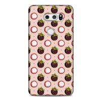 Frutix Mangosteen 03 LG K40S Kılıf Desenli Silikon