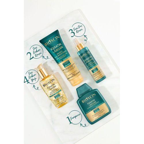 Bioxcin Bioxcin Keratin & Argan Onarıcı Şampuan 300 Ml - Yıpranmış Ve Hasar Görmüş Saçlar 2 Li Avantaj Set