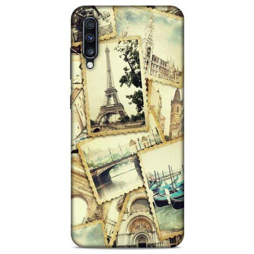 Retro (38) Desen Neo Hybrid Kılıf Renkli Samsung Galaxy A70s Kılıf