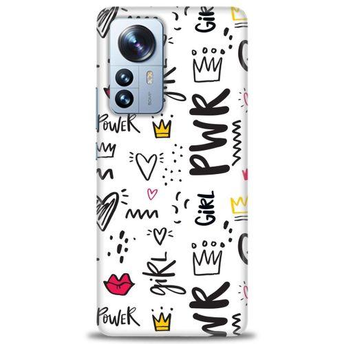 Xiaomi Mi 13 Kılıf HD Baskılı Kılıf - Power Girl + Tam Ekran Koruyucu