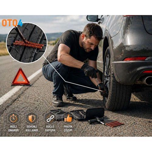 Oto4 10 Adet Lastik Tamir Onarım Fitili Yedek