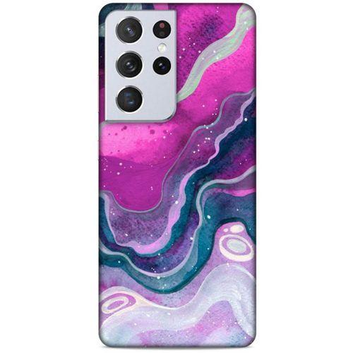 Samsung Galaxy S21 Ultra Uyumlu Kılıf Pembe Delisi (17) Tasarım Kılıf Fuşya