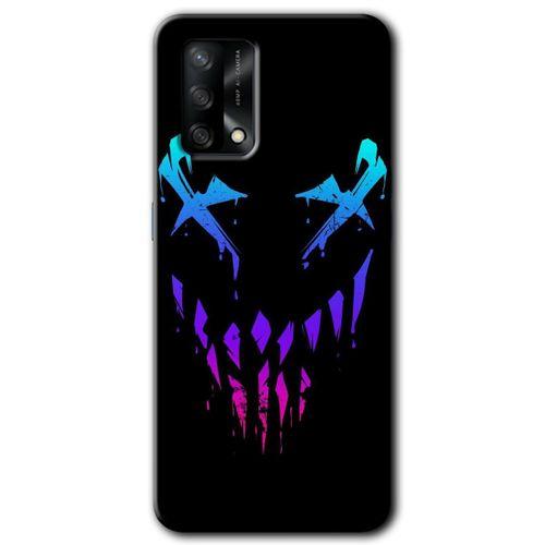 Oppo A74 Kılıf HD Desen Baskılı Arka Kapak - Çığlık