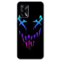 Oppo A74 Kılıf HD Desen Baskılı Arka Kapak - Çığlık