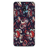 Retro (6) Desen Silikon Kılıf Renkli Xiaomi Redmi 8A Kılıf