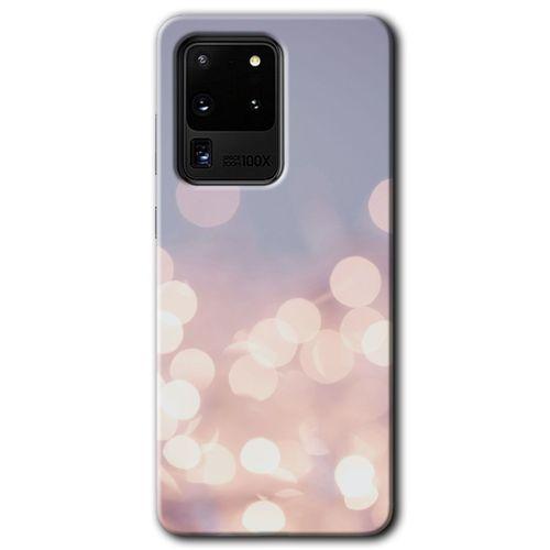 Galaxy S20 Ultra Kılıf HD Desen Baskılı Arka Kapak - Blur Lights