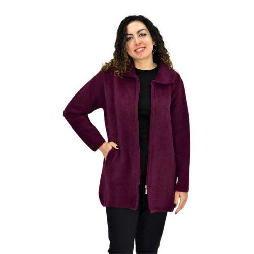 Kadın Tiriko Fermuarlı Cepli Hırka 2479 BGL-ST04075