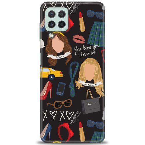 Samsung Galaxy M22 Kılıf HD Baskılı Kılıf - Selena + Tam Ekran Koruyucu