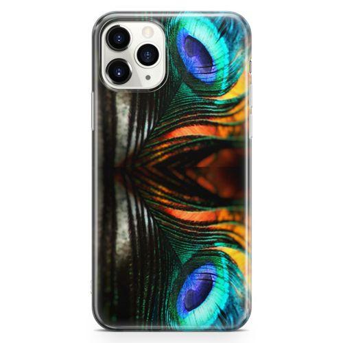 Apple iPhone 11 Pro Kılıf Peacock Arka Kapak Koruma Desenli Full Koruyucu