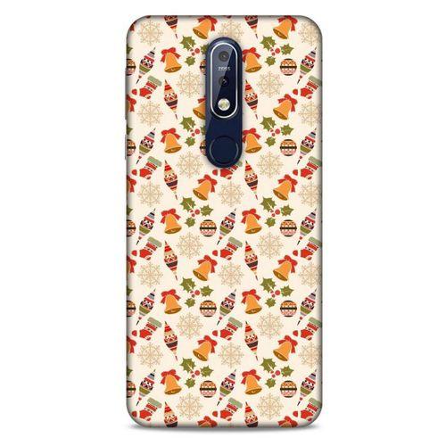 Yılbaşı Süsleri 11 Nokia 7.1 Kılıf Silikon Kapak