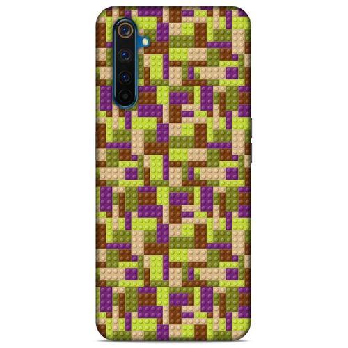 Lopard Oppo Realme 6 Pro Uyumlu Kılıf BloX (50) Shockproof Kılıf Kahve Yeşil
