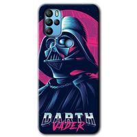 MRCİLETİSİM Omix X500 Kılıf HD Desen Baskılı Arka Kapak+Temperli Cam - Darth Vader