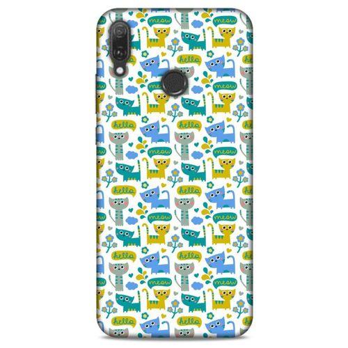 Lopard Huawei Y9 2019 Uyumlu Kılıf Kediler (39) Liquid Crystal Kılıf Minnoş