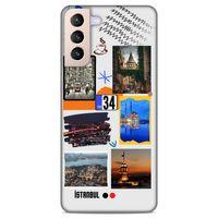 Lopard Samsung Galaxy S21 Plus Uyumlu Kılıf Şehirli ※ (34) İstanbul Slim Armor Kılıf