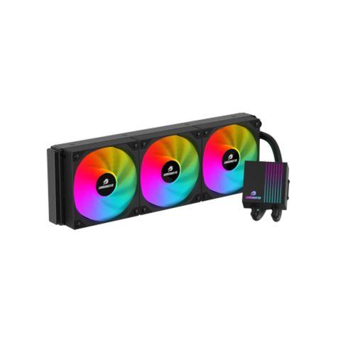 GameBooster PRIME, P360B, 360mm, Rainbow, 3 Fanlı, (LGA1700/AM4/AM5) Uyumlu, CPU Sıvı Soğutma (Siyah)