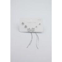 Çoklu Set Küpe - Gümüş