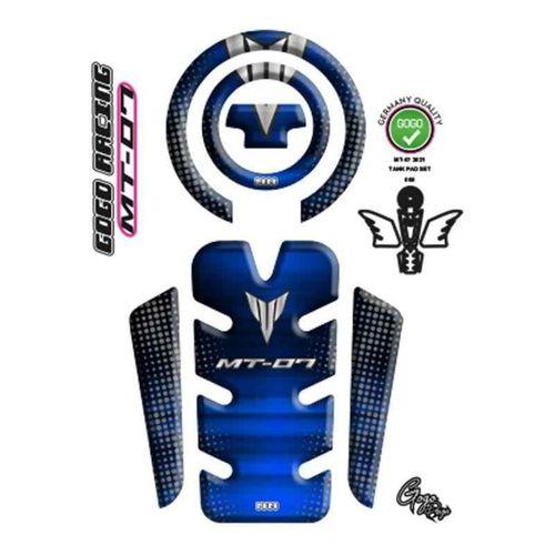YAMAHA Yamaha Mt07 2021 - 2024 Uyumlu Tank Pad 006