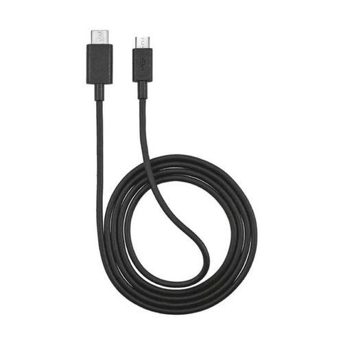 Trust 21316 USB2.0 Micro USB-Type C Şarj Kablosu Siyah 1m