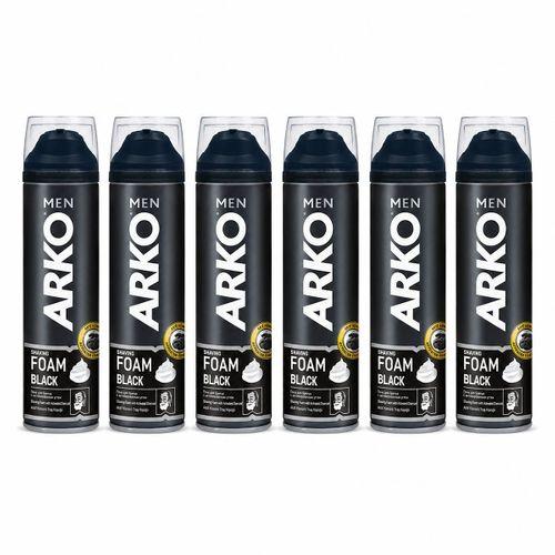 Erkek Tıraş Köpüğü 200 ml (Siyah)
