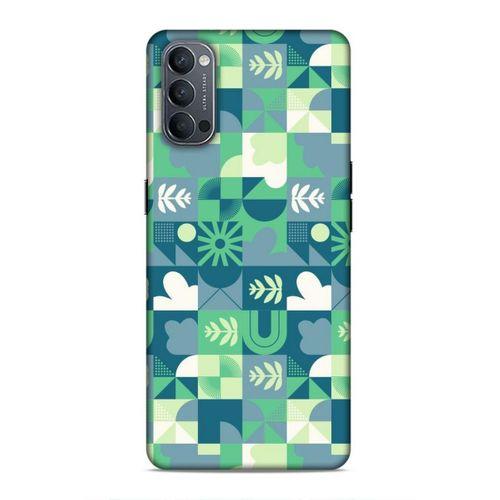 Oppo Reno 4 Uyumlu Kılıf Insomnia (39) Liquid Crystal Kılıf Yaprak