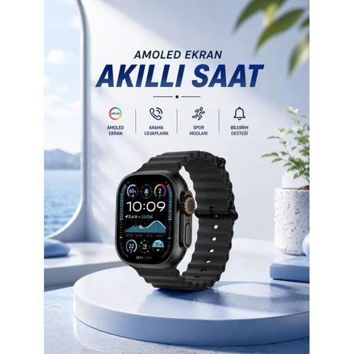 Akıllı Saat Bluetooth Bağlantılı Nfc Ve Gps Uyumlu Nabız Ölçer Sesli Görüşme
