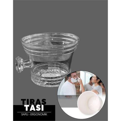 Zhltools Siyah Tasarım Saplı Traş Kasesi