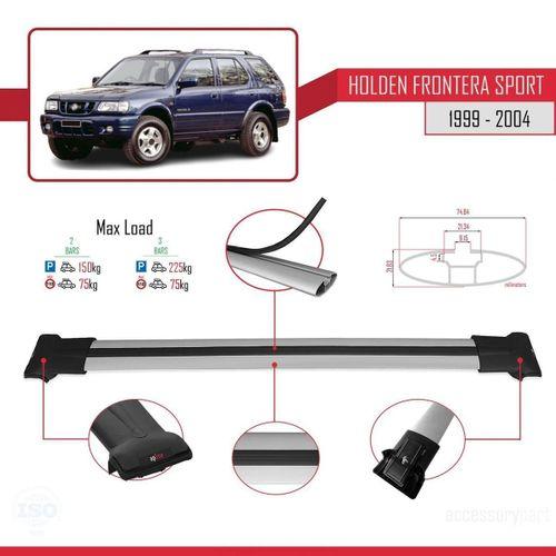 Holden Frontera Sport 1999-2004 Arası ile Uyumlu FLY Model Ara Atkı Tavan Barı GRİ
