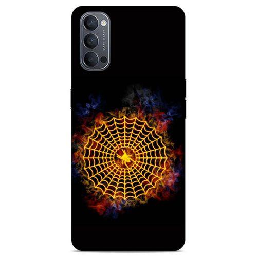 Lopard Oppo Reno 4 Uyumlu Kılıf FireX (38) Neo Hybrid Kılıf Spider Fire