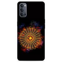 Lopard Oppo Reno 4 Uyumlu Kılıf FireX (38) Neo Hybrid Kılıf Spider Fire