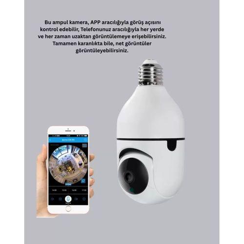 İki Yönlü Ses Destekli Ev Güvenlik Kamerası – Yerel Kayıt Özellikli