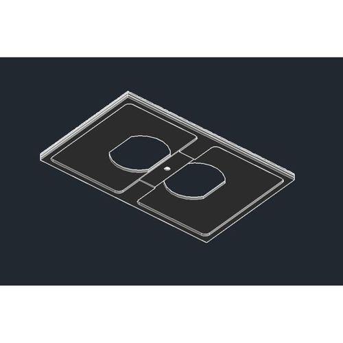 Tiki İkili Tabak (Bu ürün Sadece Plastik parçadır - Almadan Önce Soru Sorabilirsiniz)