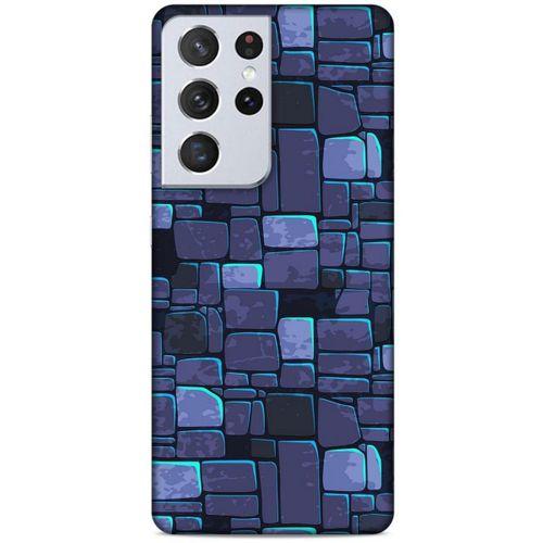 Lopard Samsung Galaxy S21 Ultra Uyumlu Kılıf Taşlı (12) Koruyucu Silikon