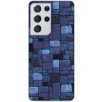 Lopard Samsung Galaxy S21 Ultra Uyumlu Kılıf Taşlı (12) Koruyucu Silikon