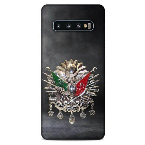 Samsung Galaxy S10 Uyumlu Kılıf Ottoman (9) Kılıf Tuğra
