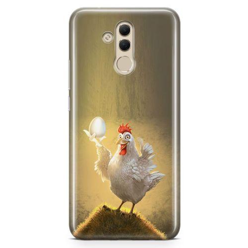 Huawei Mate 20 Lite Kılıf Yumurtam Benim Arka Kapak Koruma Desenli Full Koruyucu
