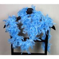 Bebek Mavisi Kabarık Tüylü Otriş Boa Dekorasyon Tüy 180 cm