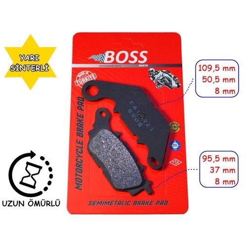 TVS Tvs Jupiter 125-Ntorq Ön Fren Disk Balatası Boss Bs175-193