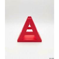 Kırmızı A Harf Seklinde Mini Dekoratif Saksi Ismine Ozel Bas Harf Tasarim 75 Cm Masa Ustu Ofis Dekoru