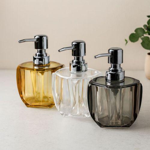 220 ml Akrilik/Mika Sıvı Sabunluk (Şeffaf ve Renkli)