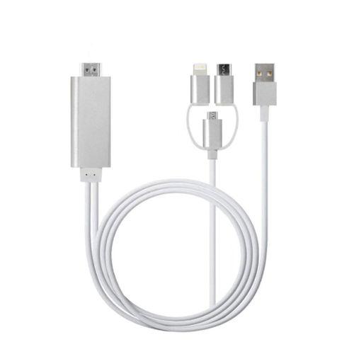 ZR778 L6-M3M Lightning Micro Type-C Hdtv Kablo