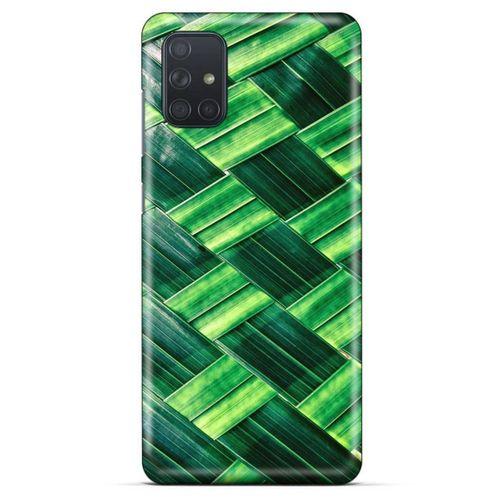 Lopard Samsung Galaxy M51 Uyumlu Kılıf Bahar (37) Silicone Cover Bambu Yaprak