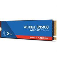 2 TB WD BLUE SN5100 PCI-4.0 5000MB/S 4000MB/S M2 SSD WDS200T5B0E