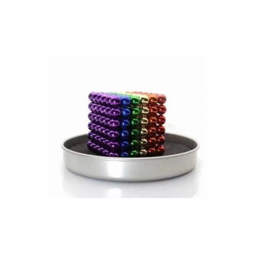Renkli 216 Mıknatıs Neocube Mıknatıs 5mm Neodyum